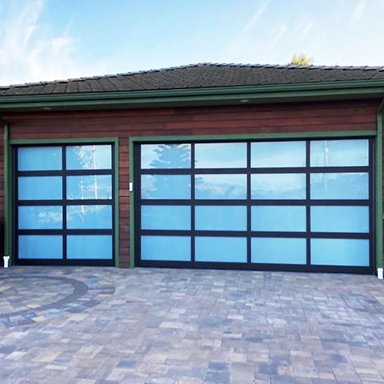 Aluminium Garage Doors With Glass